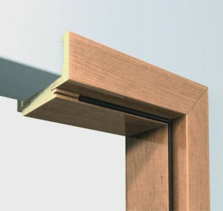 روکوب MDF روکش PVC روی چهارچوب فلزی